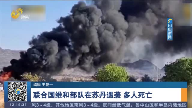 联合国维和部队在苏丹遇袭 多人死亡