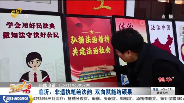 【法润齐鲁】临沂：非遗执笔绘法韵 双向赋能结硕果