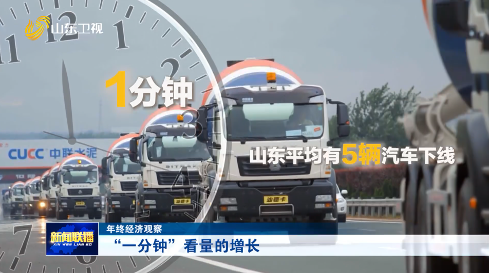 “一分鍾”看量的增長【年終經濟觀察】