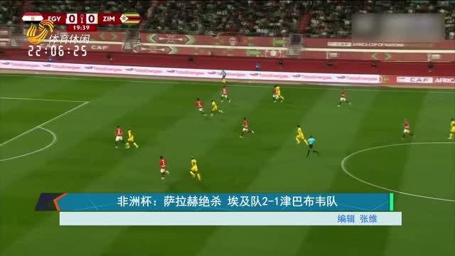 非洲杯：萨拉赫绝杀 埃及队2-1津巴布韦队