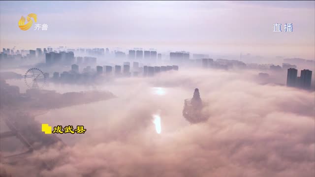 成武：雾漫小城