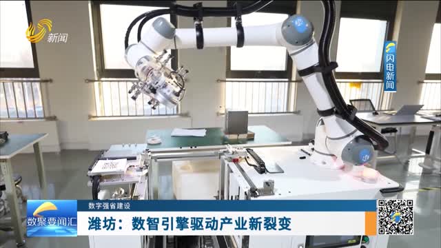数字强省建设｜数字变革创新：潍坊——数智引擎驱动产业新裂变