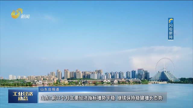 山东：前11个月主要经济指标增势平稳 继续保持稳健增长态势
