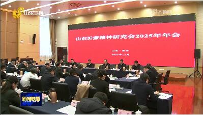 山东沂蒙精神研究会年会召开