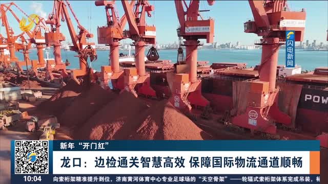 【新年“开门红”】龙口：边检通关智慧高效 保障国际物流通道顺畅