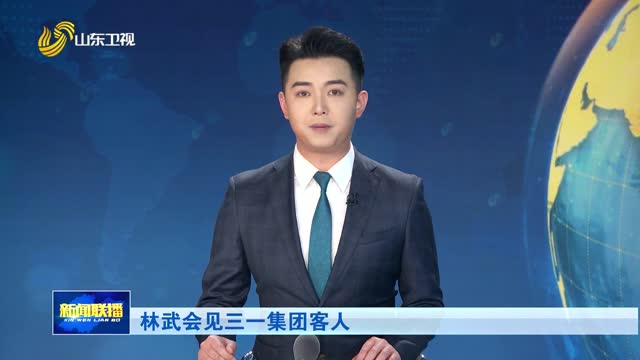 林武会见三一集团客人