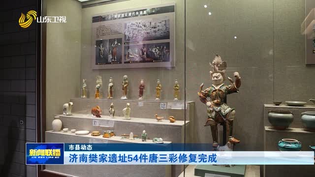 济南樊家遗址54件唐三彩修复完成【市县动态】