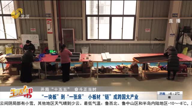 【开局“十五五” 奋斗正当时】“一块板”到“一张床” 小板材“链”成跨国大产业