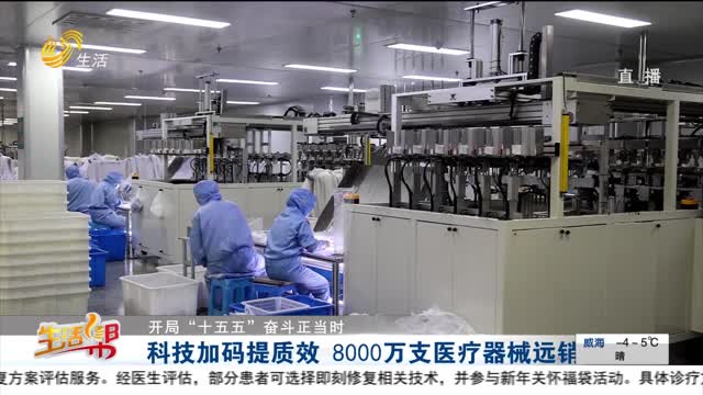 【开局“十五五”奋斗正当时】科技加码提质效 8000万支医疗器械远销海外