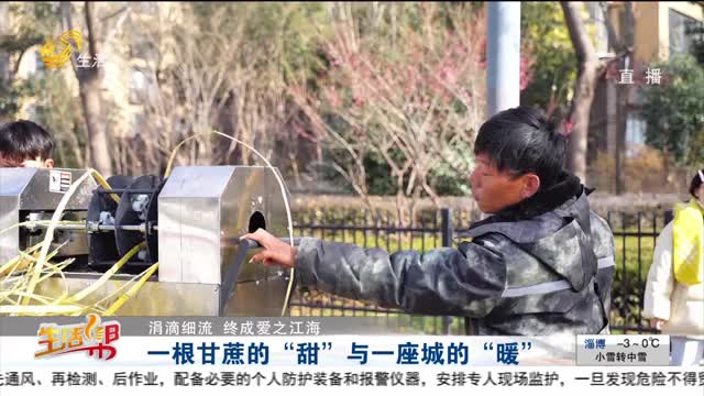 【涓滴细流 终成爱之江海】一根甘蔗的“甜”与一座城的“暖”