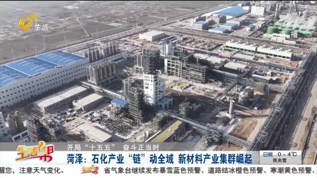 【开局“十五五” 奋斗正当时】菏泽：石化产业“链”动全域 新材料产业集群崛起