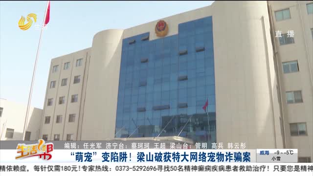 “萌宠”变陷阱！梁山破获特大网络宠物诈骗案