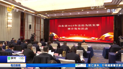 山东2025年法治为民实事清单发布 16件实事入选