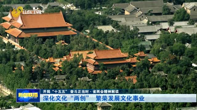 深化文化“两创” 繁荣发展文化事业【开局“十五五” 奋斗正当时·省两会精神解读】