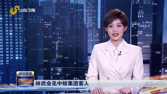 林武会见中核集团客人