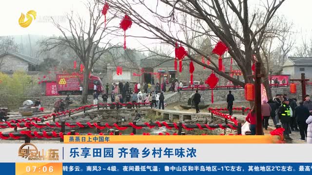 【蒸蒸日上中国年】乐享田园 齐鲁乡村年味浓
