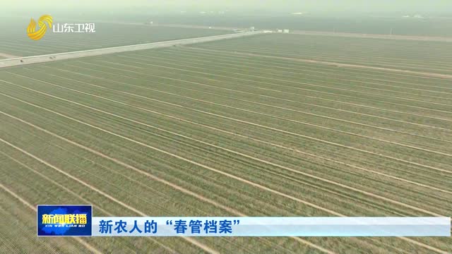 新农人的“春管档案”