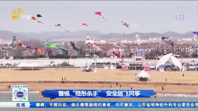 警惕“隐形杀手” 安全放飞风筝