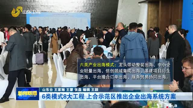 6类模式8大工程 上合示范区推出企业出海系统方案