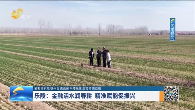 乐陵：金融活水润春耕 精准赋能促振兴