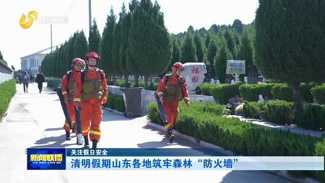 清明假期山東各地筑牢森林“防火墻”【關注假日安全】