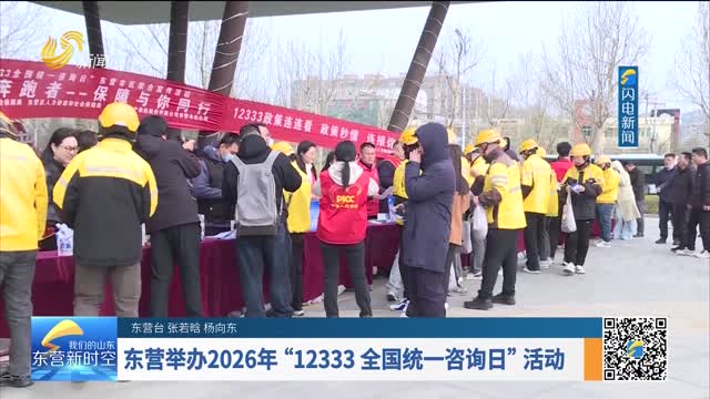 东营举办2026年“12333全国统一咨询日”活动