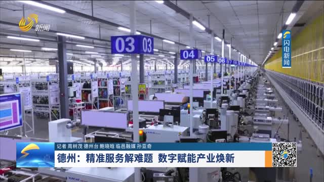 德州：精准服务解难题 数字赋能产业焕新