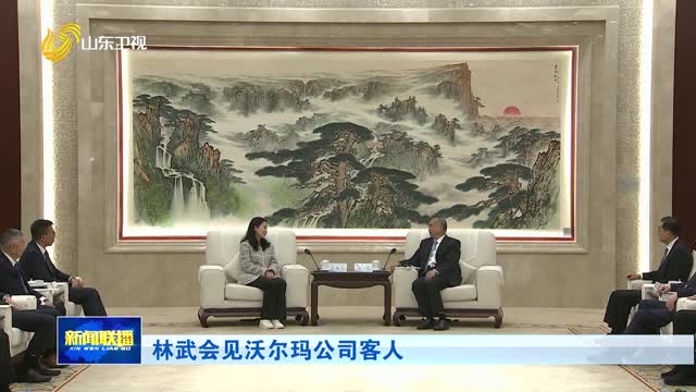 林武会见沃尔玛公司客人