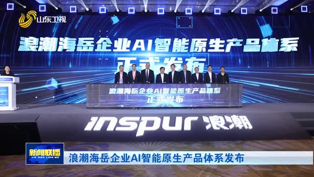 浪潮海岳企业AI智能原生产品体系发布