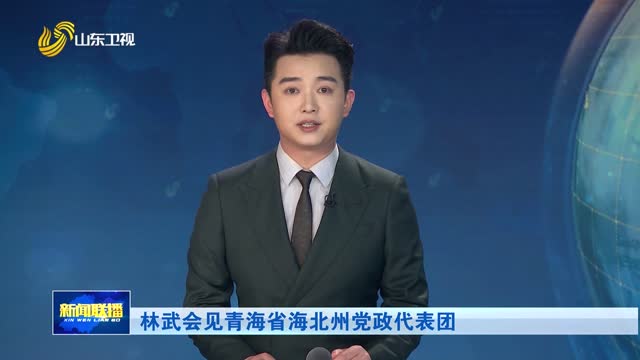 林武会见青海省海北州党政代表团