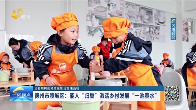 德州市陵城区：能人“归巢” 激活乡村发展“一池春水”