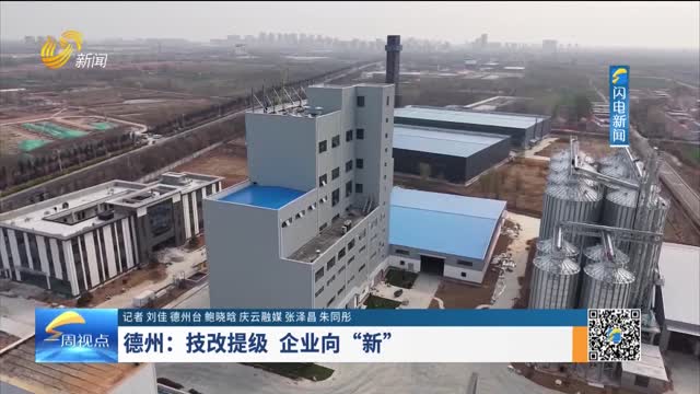 德州：技改提级 企业向“新”