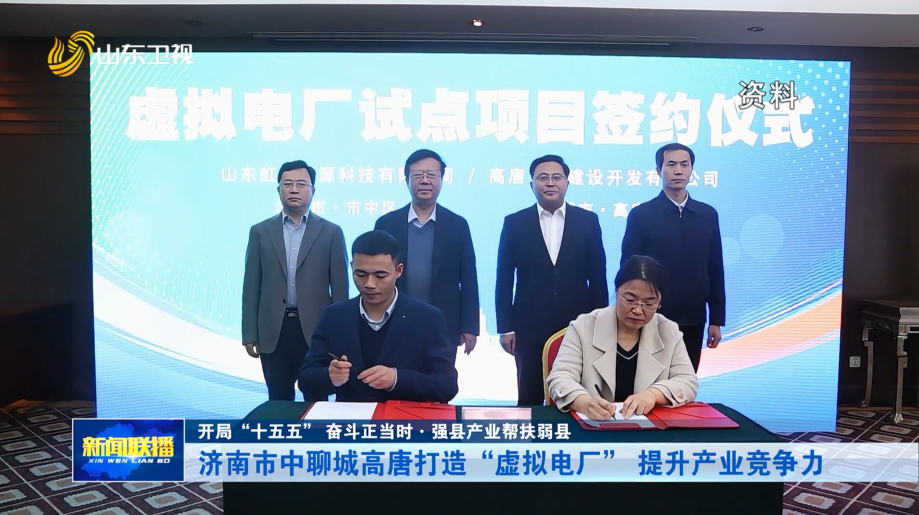 济南市中聊城高唐打造“虚拟电厂” 提升产业竞争力【开局“十五五” 奋斗正当时·强县产业帮扶弱县】