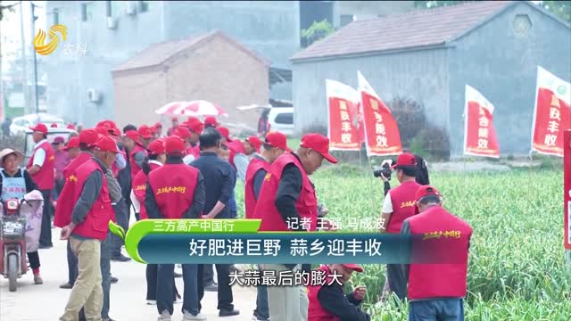 【三方高产中国行】好肥进巨野 蒜乡迎丰收
