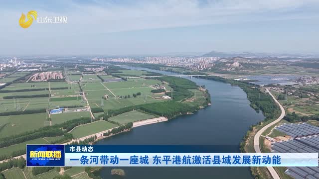 一條河帶動一座城 東平港航激活縣域發展新動能【市縣動態】