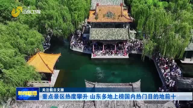 重点景区热度攀升 山东多地上榜国内热门目的地前十【关注假日文旅】
