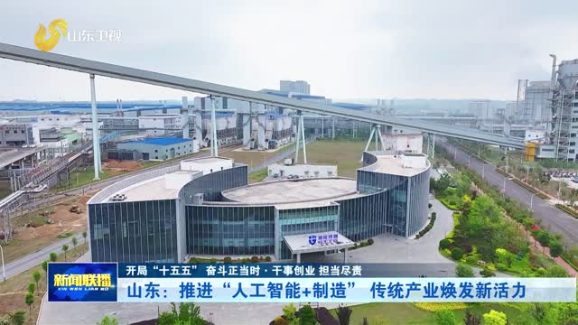 山东：推进“人工智能+制造” 传统产业焕发新活力【开局“十五五” 奋斗正当时·干事创业 担当尽责】