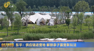 东平：供应链进营地 解锁亲子露营新玩法