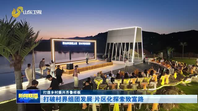 打破村界组团发展 片区化探索致富路【打造乡村振兴齐鲁样板】