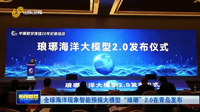 全球海洋现象智能预报大模型“琅琊”2.0在青岛发布