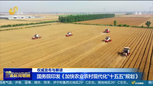 【权威发布与解读】国务院印发《加快农业农村现代化“十五五”规划》
