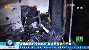 济阳：凌晨小区楼道突然起火 赔偿责任如何认定？
