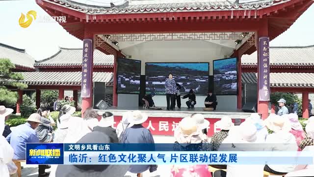 临沂：红色文化聚人气 片区联动促发展【文明乡风看山东】