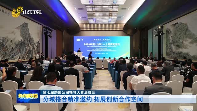 分域搭台精准邀约 拓展创新合作空间【第七届跨国公司领导人青岛峰会】