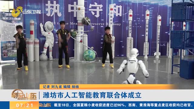潍坊市人工智能教育联合体成立