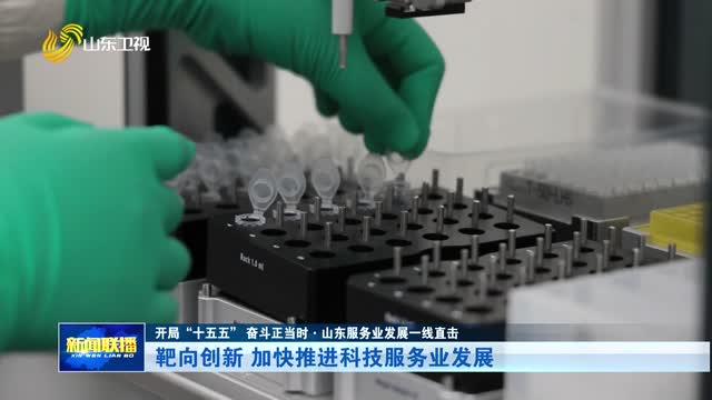 靶向创新 加快推进科技服务业发展 【开局“十五五” 奋斗正当时·山东服务业发展一线直击】
