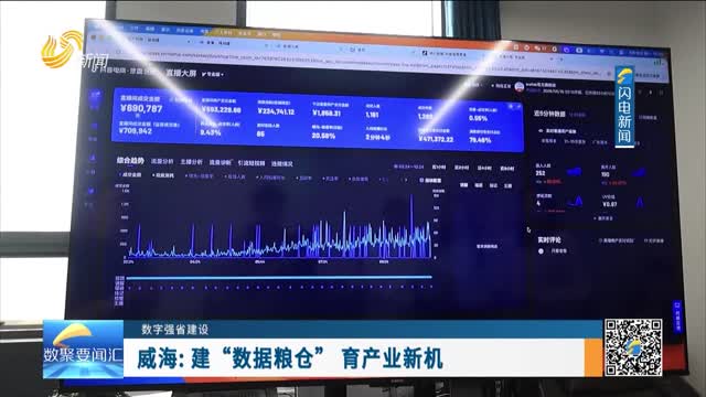 数字强省建设｜威海——建“数据粮仓”育产业新机
