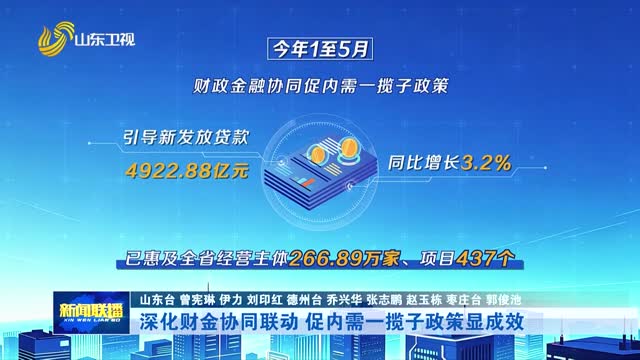 深化财金协同联动 促内需一揽子政策显成效【开局“十五五” 奋斗正当时·干事创业 担当尽责】
