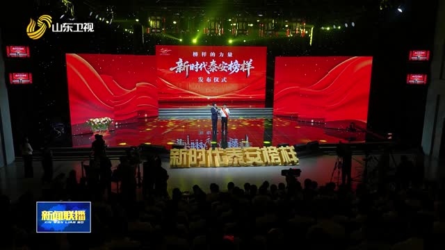 泰安市表彰四个“新时代泰安榜样”【市县动态】