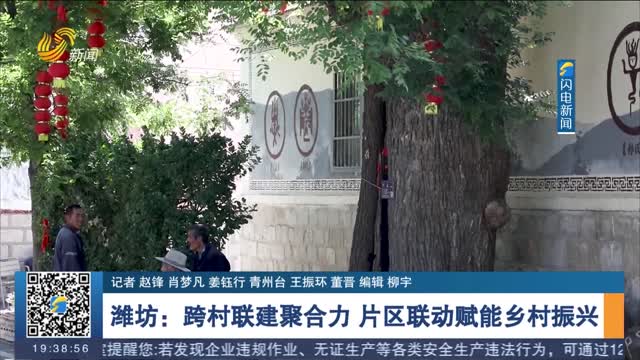 潍坊：跨村联建聚合力 片区联动赋能乡村振兴